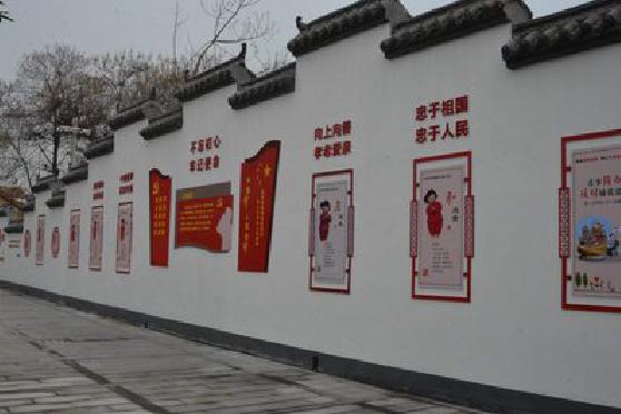 鹰潭墙体彩绘-乡村文化墙