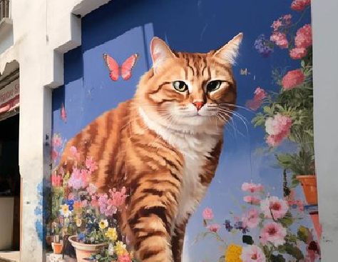 鹰潭自己绘制有个性的手绘墙