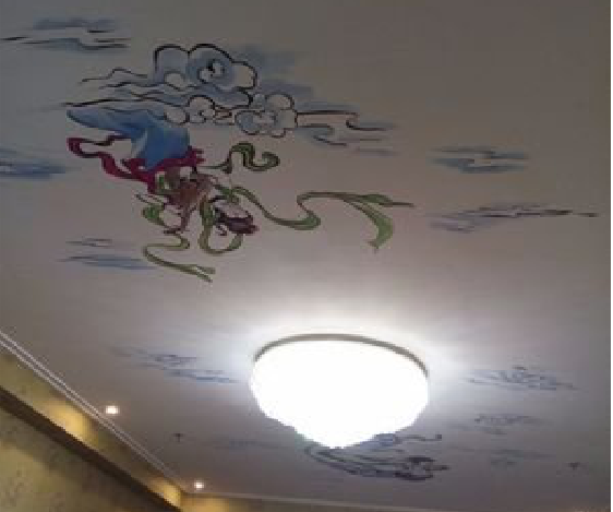 鹰潭如何快速绘制天花板上的手绘墙？