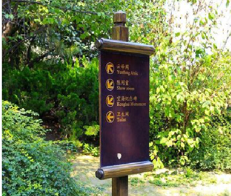 鹰潭标识牌与环境之间有什么关系？